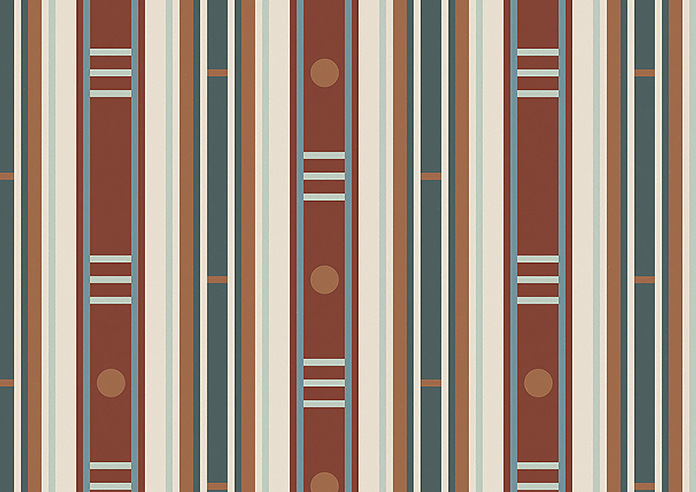 The British Stripe Co. William, Teignbridge No.1 - Roman Blind - Image 7